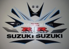 SUZUKI GSX-R 1000 2006 BLUE WHITE DECAL KIT