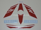 YAMAHA YZF-R6 2008 WHITE DECAL KIT